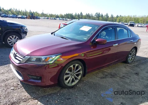 2013 Honda Accord Sport from USA, damaged, VIN 1HGCR2F56DA150939